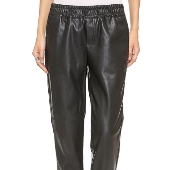 club monaco leather pants